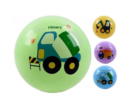 AST. PIŁKA gumowa, pojazdy budowlane, 4 kol