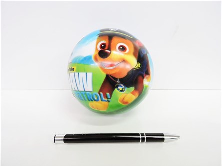 PIŁKA gumowa, 14 cm, PSI PATROL, licencja