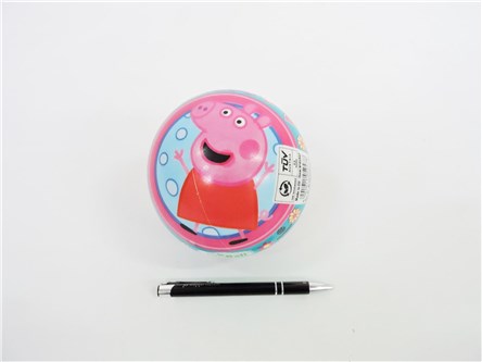 PIŁKA gumowa 14 cm, PEPPA PIG, licencja