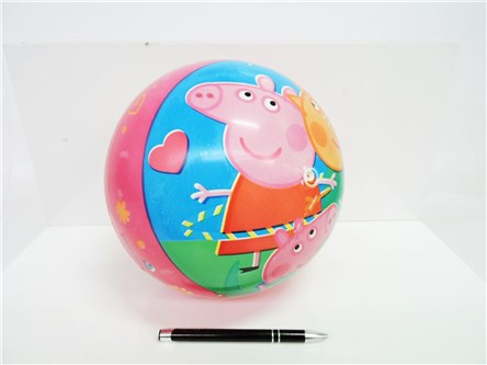 PIŁKA gumowa 23 cm Świnka Peppa
