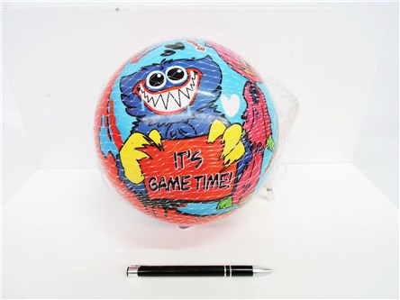 PIŁKA gumowa, 23 cm, ITS GAME TIME, licencja