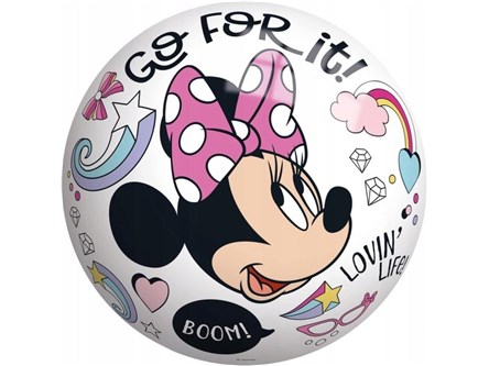 PIŁKA gumowa 23 cm Minnie
