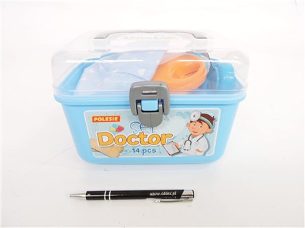 ZESTAW "lekarz", 14 el.,  walizka