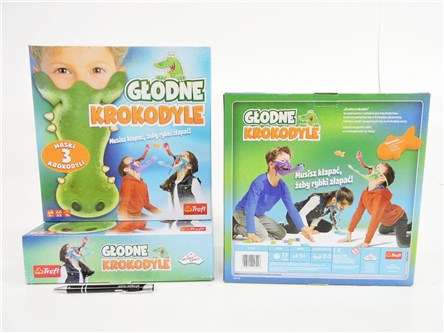 *GRA TREFL GŁODNE KROKODYLE