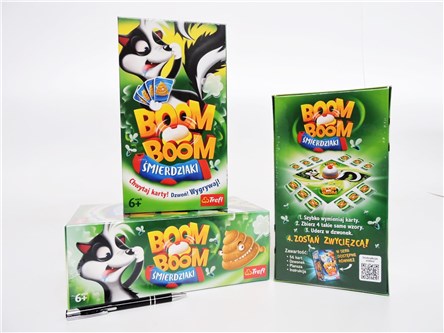 GRA TREFL Boom Boom - Śmierdziaki, rodzinna, 6+