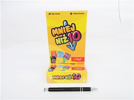 GRA Mniej niż 10, karciana, 8+