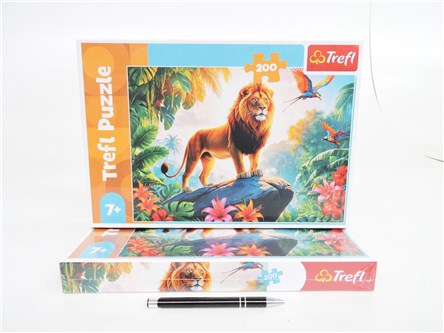 PUZZLE TREFL 200 el. Król dżungli