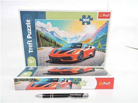 PUZZLE TREFL 100 el. Wyścig z czasem