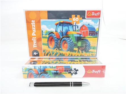 PUZZLE TREFL 60 el. Pojazd rolnika