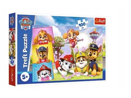 PUZZLE TREFL 100 el. Psi patrol
