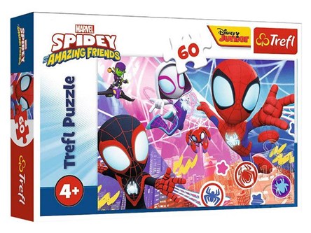 PUZZLE TREFL 60 el. Bohaterska przygoda