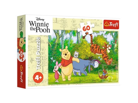 PUZZLE TREFL 60 el. Smaczny miodek