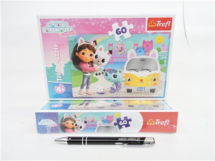 PUZZLE TREFL 60 el. Gabby i kocie przygody