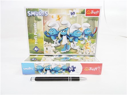 PUZZLE TREFL 30 el. Smerfne przygody
