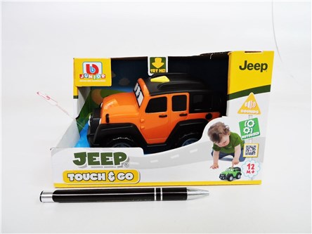 *BBURAGO Jeep Wrangler dź. pomar., 12x19x11,5 cm