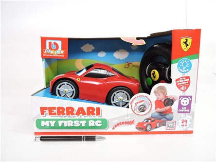 *BBURAGO AUTO Ferrari 458 Italia R/C, czer.