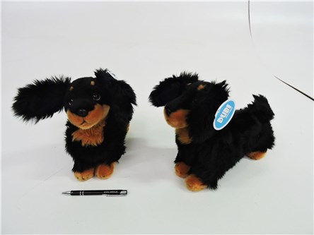 *PLUSZ pies, 30 cm, jamnik, stojący