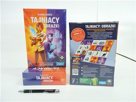 GRA Tajniacy Obrazki, karciana, 10+