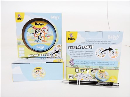 *GRA DOBBLE Bluey, karciana, rodzinna, 4+