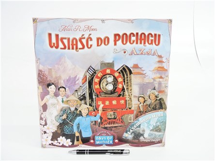 *GRA Wsiąść do pociągu 1 - Azja, 8+