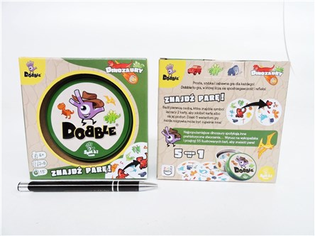 *GRA DOBBLE Dinozaury, karciana, 4+