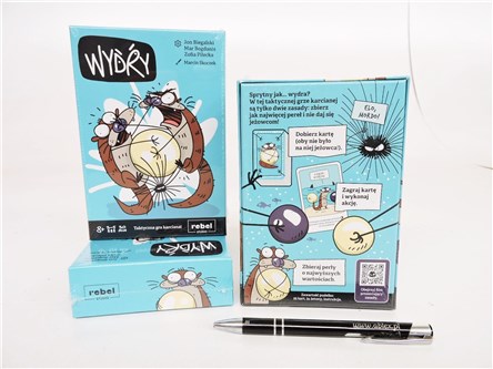 *GRA WYDRY, karciana, 8+