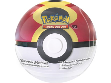 *Pokemon TCG Poke Ball 3 boostery 2 ark. naklejek