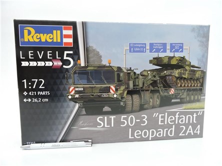 *REVELL pojazd 1:72 ELEFANT LEOPARD 2A4