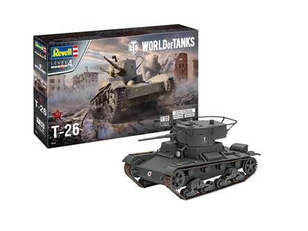 *REVELL czołg 1:35, WOT T-26