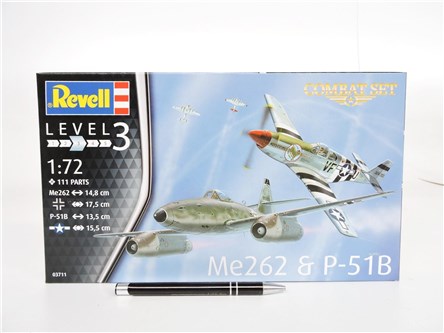 *REVELL samolot 1:72 ME262 & P-51B