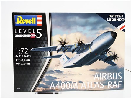 *REVELL samolot 1:72 AIRBUS A400M ATLAS RAF