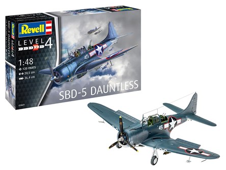 *REVELL samolot 1:48 SBD-5 DAUNTLESS NAVYFIGHTER