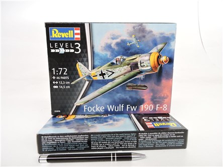 *REVELL samolot 1:72 FOCKE WULF FW190 F-8