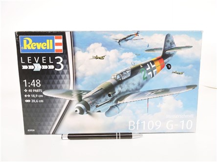 *REVELL samolot 1:48 MESSERSCHMITT Bf109 G-10