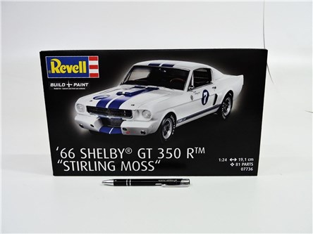 REVELL samochód 1:24 1966 SHELBY GT 350R S.MOSS