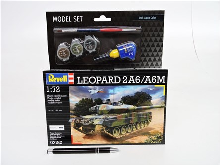 *REVELL czołg 1:72 LEOPARD 2A6/A6M, zestaw