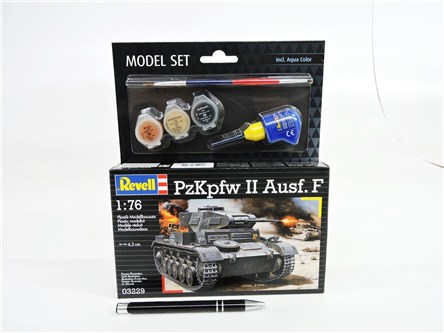 *REVELL czołg 1:76 PzKpfw II Ausf. F, zest.