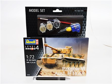 *REVELL czołg 1:72 Ausf. H TIGER, zest.