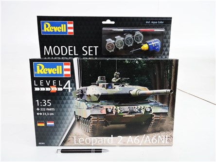 REVELL czołg, 1:35, Leopard 2 A6, zest.