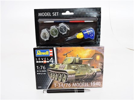 *REVELL czołg 1:76 T-34/76 MODELL 1940, zest.