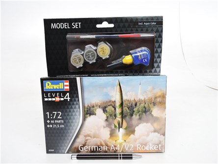 *REVELL rakieta 1:72 GERMAN A4/V2, zest.