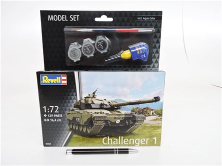 REVELL czołg 1:72 Challenger 1, zest.