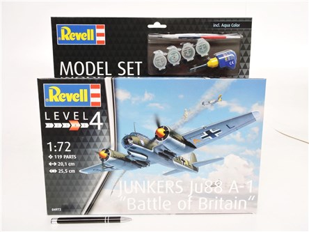 *REVELL samolot 1:72 JUNKERS Ju88 A-1, zest.