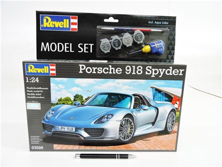 *REVELL samochód 1:24 PORSCHE 918 SPYDER, zest.