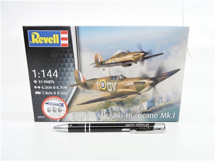 *REVELL samolot 1:144 SUPERMARINE SPITFIRE, starte