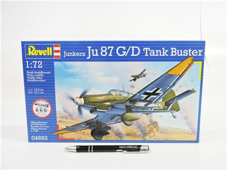REVELL 1:72 Junkers JU-87 Tank, zest. startowy