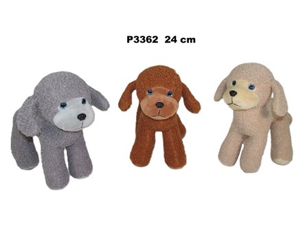 PLUSZ PUDEL 3 kol 25 cm