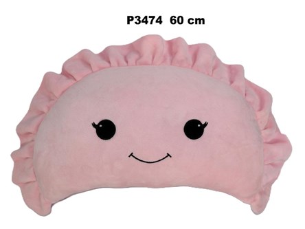 PLUSZ PIERÓG różówy 60 cm
