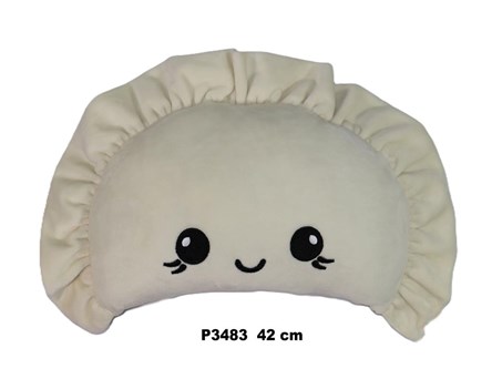 PLUSZ PIERÓG 42 cm kremowy