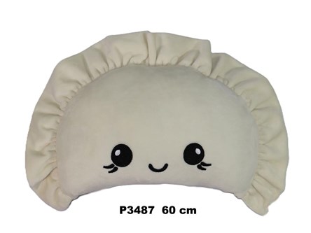 PLUSZ PIERÓG 60 cm kremowy